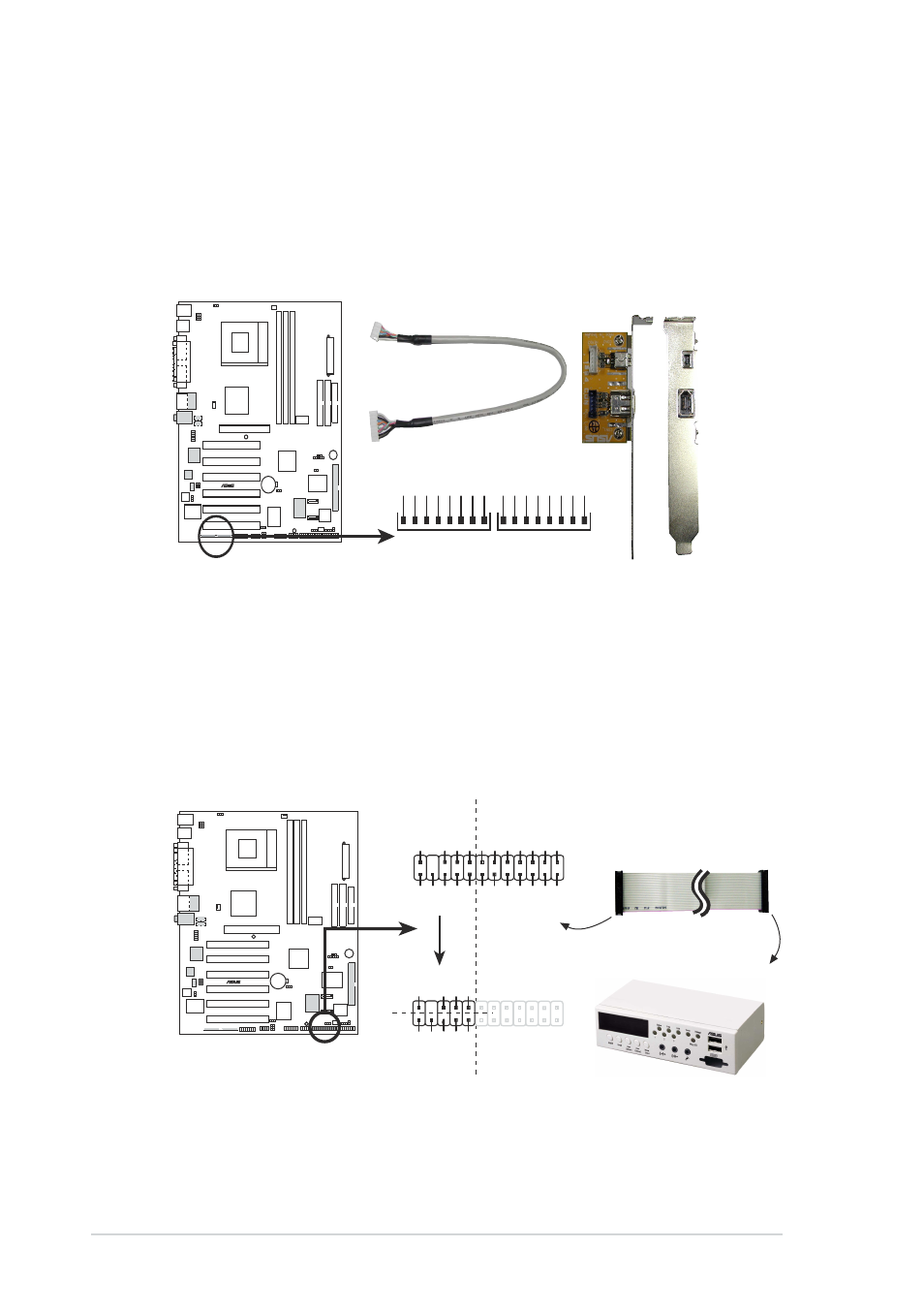 A7v8x ipanel connector, Afpanel1 | Asus A7V8X User Manual | Page 52 / 132