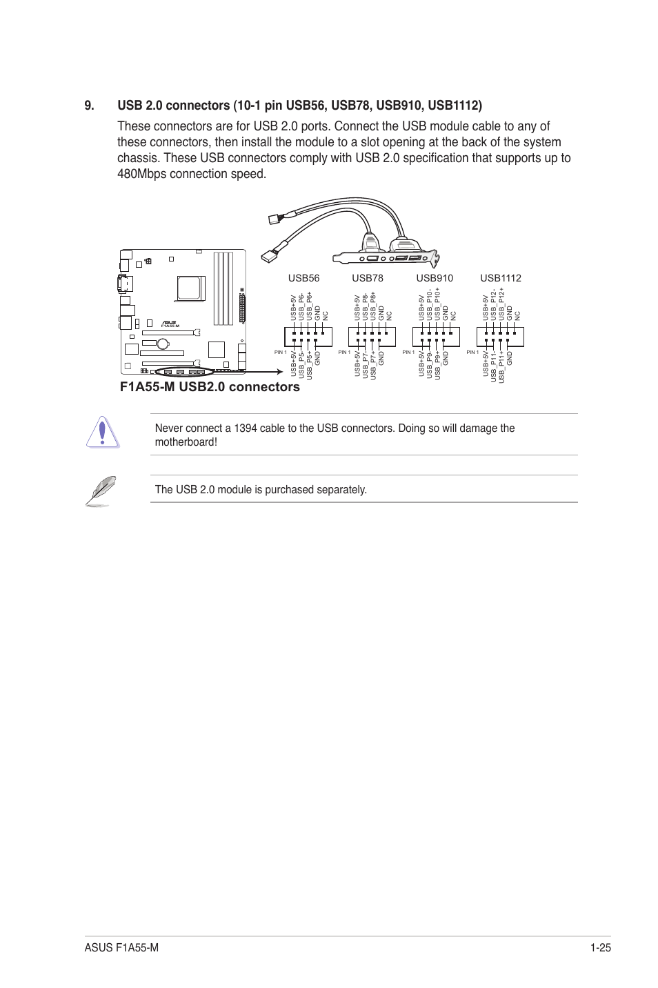 Asus F1A55-M User Manual | Page 37 / 70