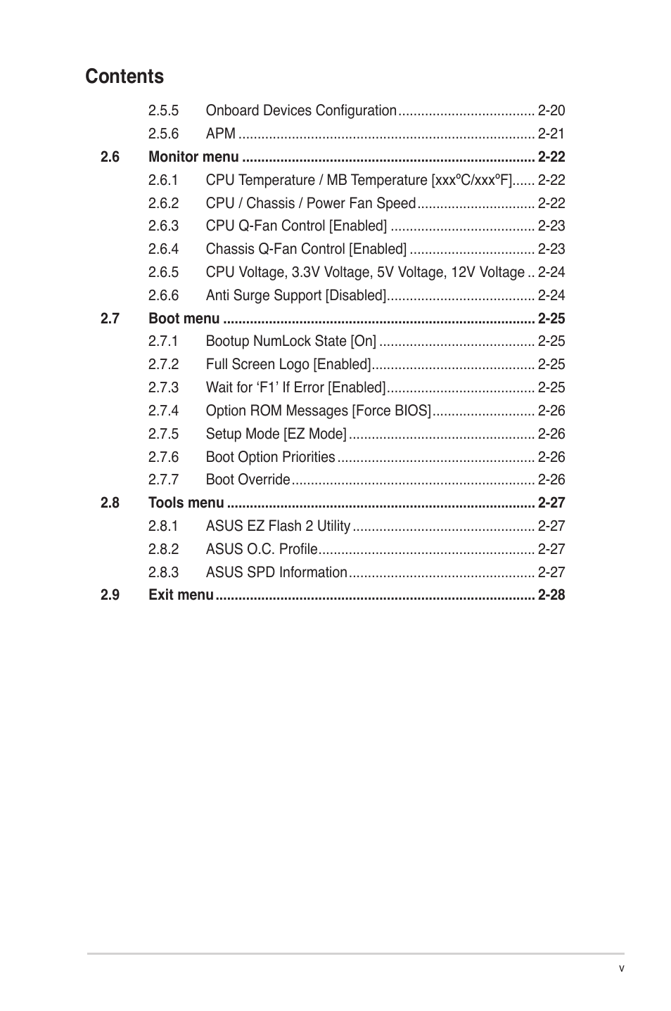 Asus F1A55-M User Manual | Page 5 / 70