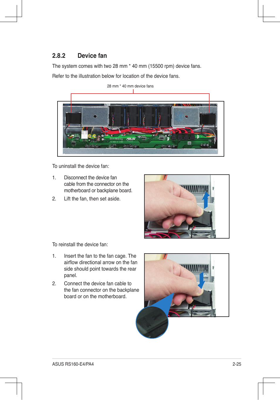 Device.fan | Asus RS160-E4/PA4 User Manual | Page 41 / 186