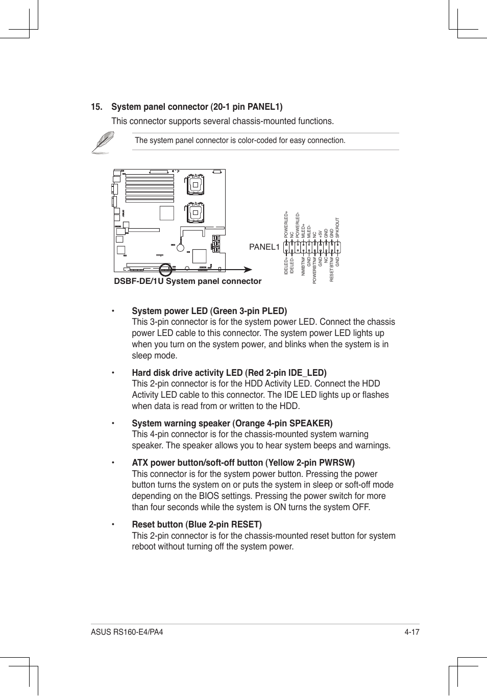 Asus RS160-E4/PA4 User Manual | Page 69 / 186