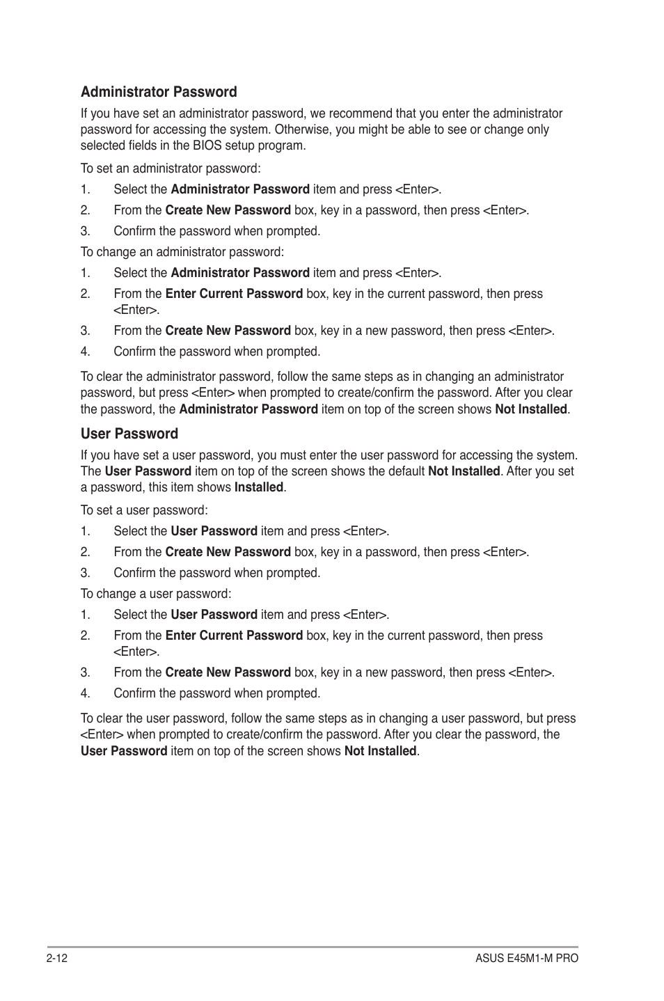 Asus E45M1-M PRO User Manual | Page 44 / 62