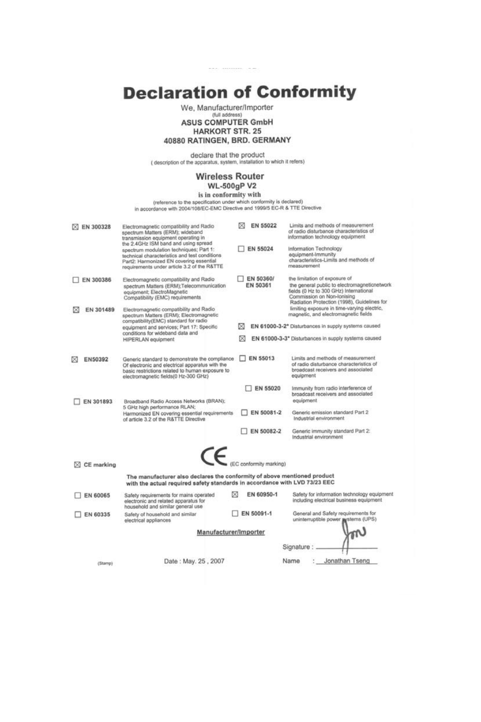 Asus WL-500gP V2 User Manual | 65 pages
