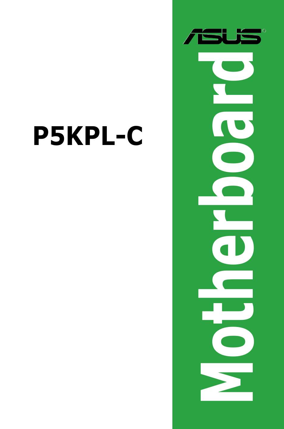Asus P5KPL-C User Manual | 96 pages