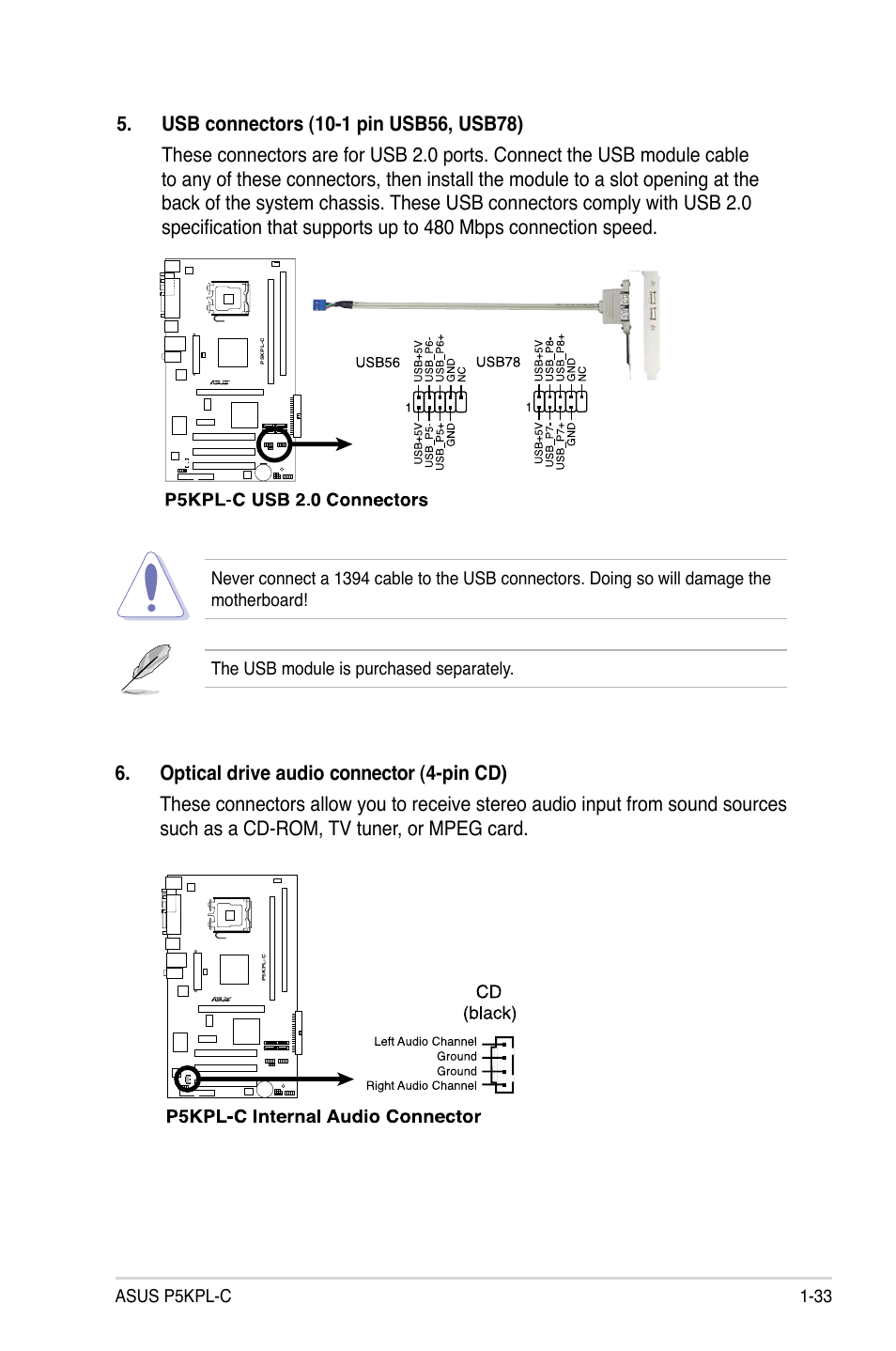 Asus P5KPL-C User Manual | Page 45 / 96