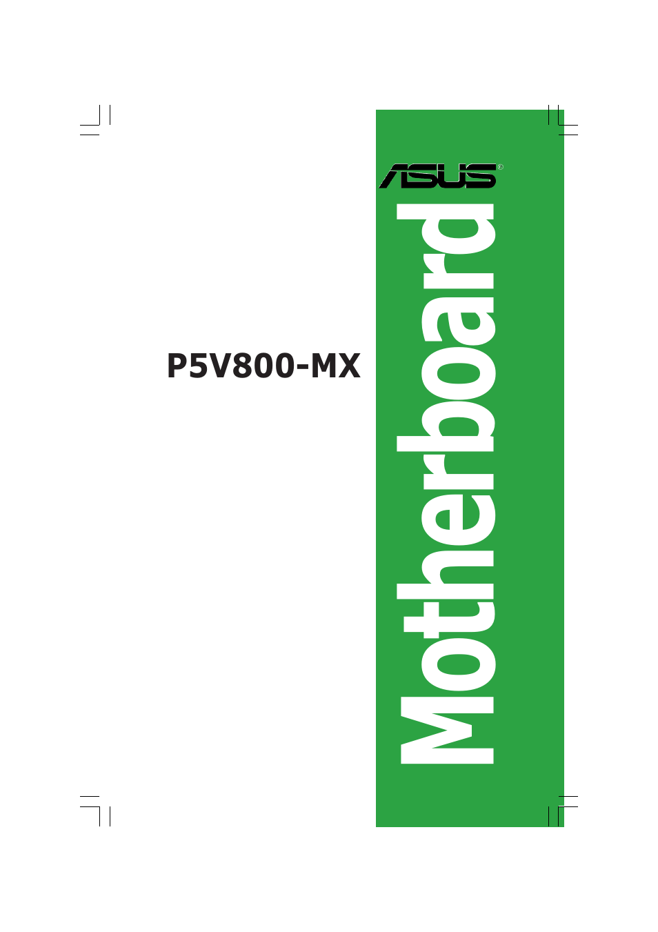 Asus P5V800-MX User Manual | 90 pages