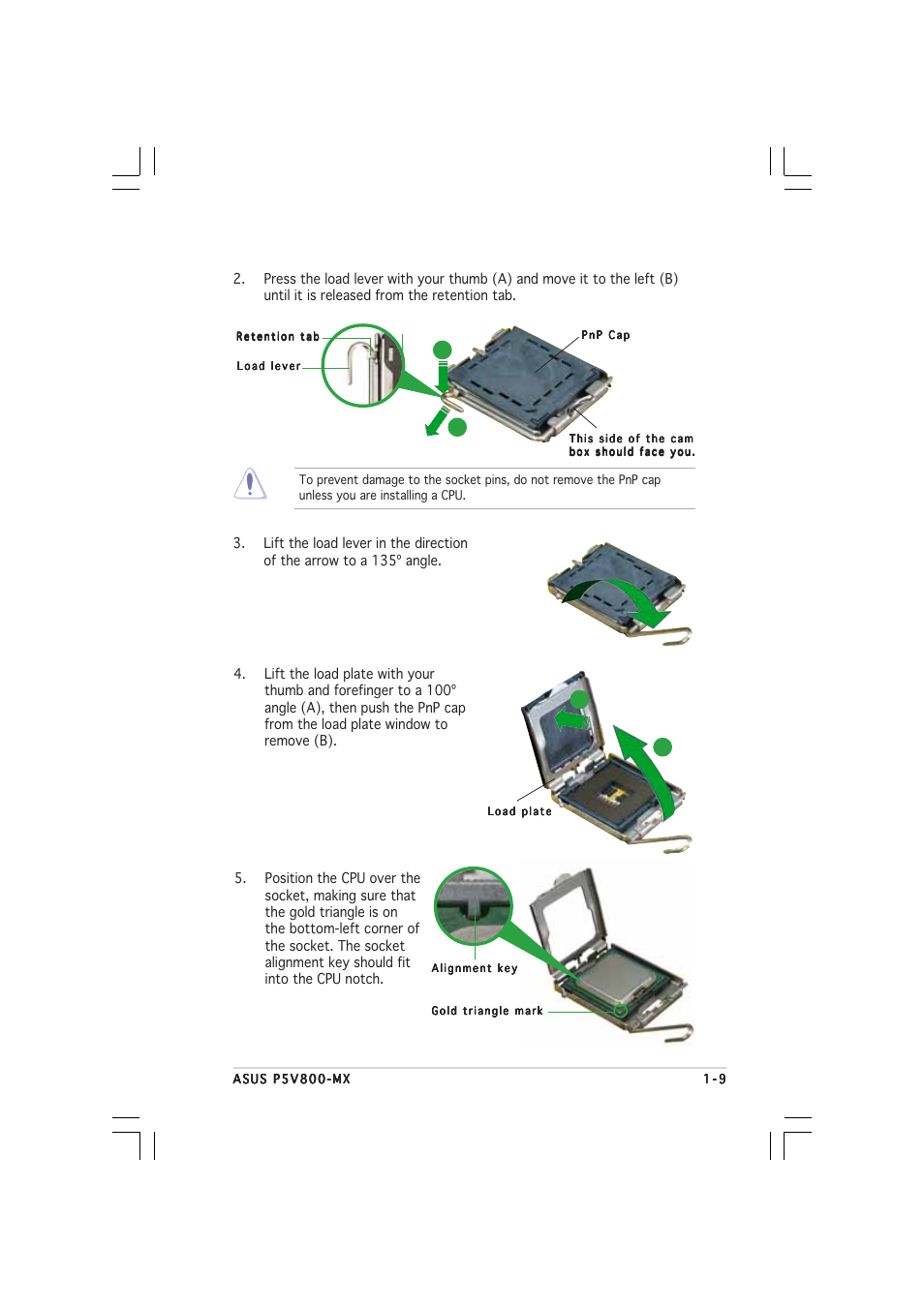 Asus P5V800-MX User Manual | Page 21 / 90