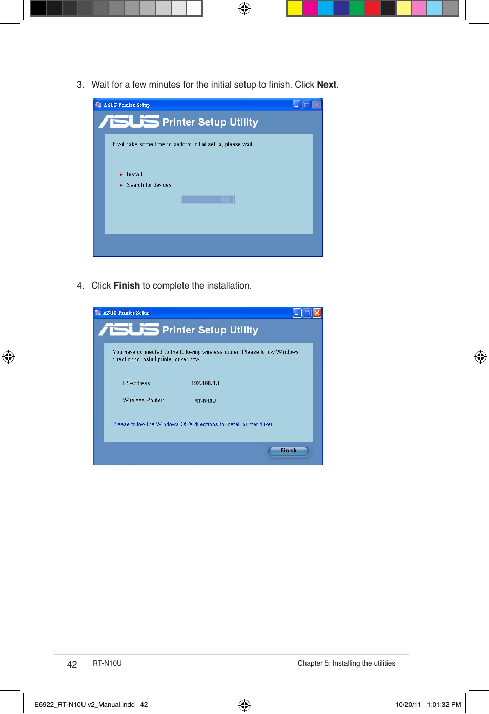 Asus RT-N10U (VER.B1) User Manual | Page 42 / 60