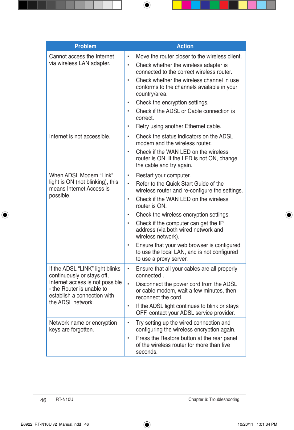 Asus RT-N10U (VER.B1) User Manual | Page 46 / 60