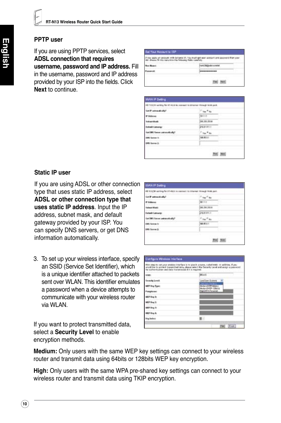 English | Asus RT-N13 User Manual | Page 11 / 379