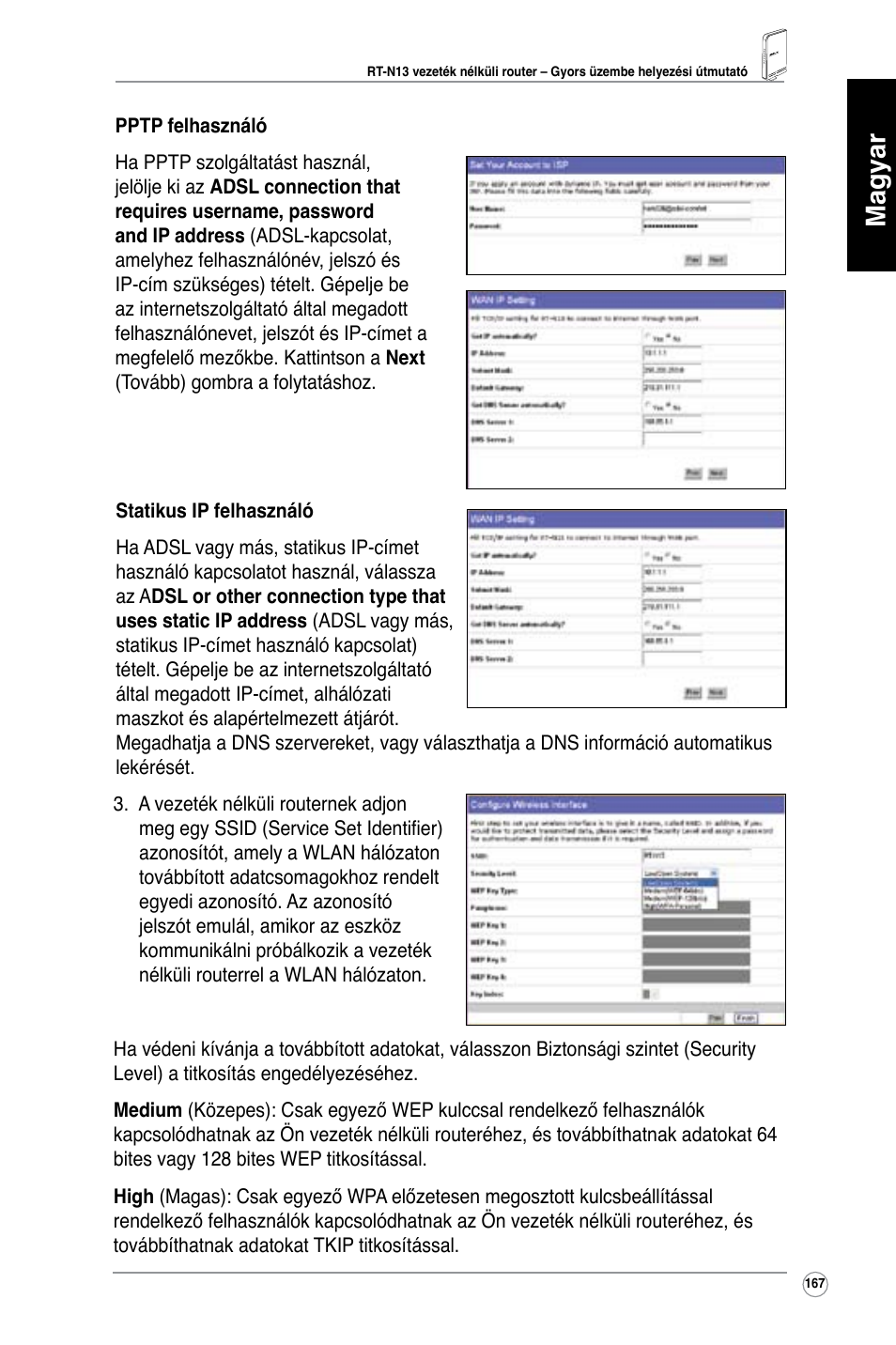 Magyar | Asus RT-N13 User Manual | Page 178 / 379