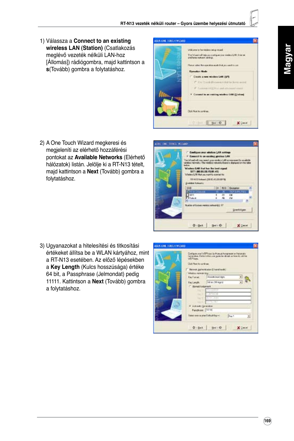 Magyar | Asus RT-N13 User Manual | Page 180 / 379