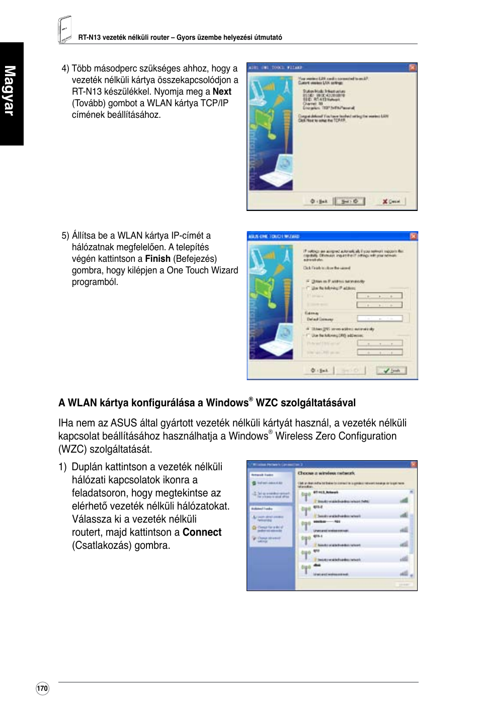 Magyar | Asus RT-N13 User Manual | Page 181 / 379