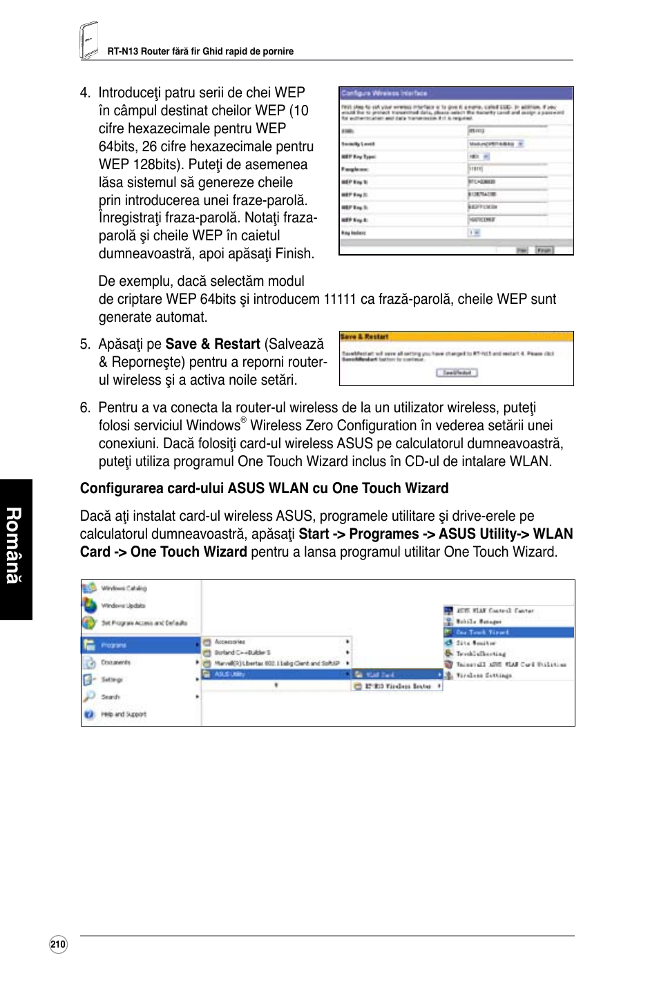 Română | Asus RT-N13 User Manual | Page 221 / 379