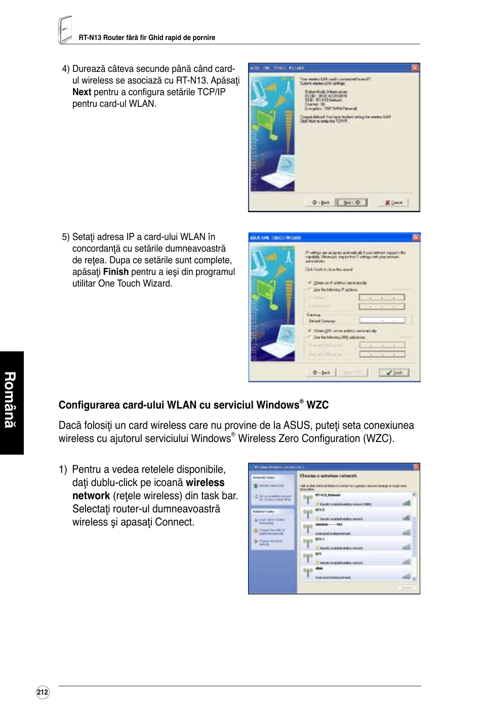 Română | Asus RT-N13 User Manual | Page 223 / 379