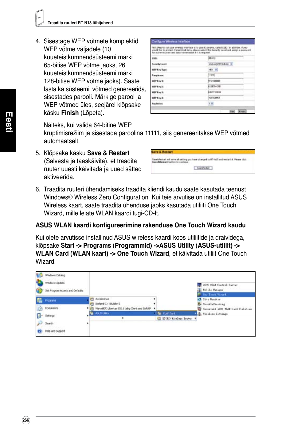 Eesti | Asus RT-N13 User Manual | Page 277 / 379