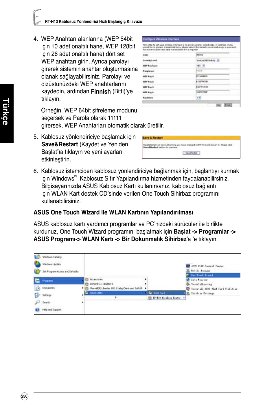 Türkçe | Asus RT-N13 User Manual | Page 361 / 379