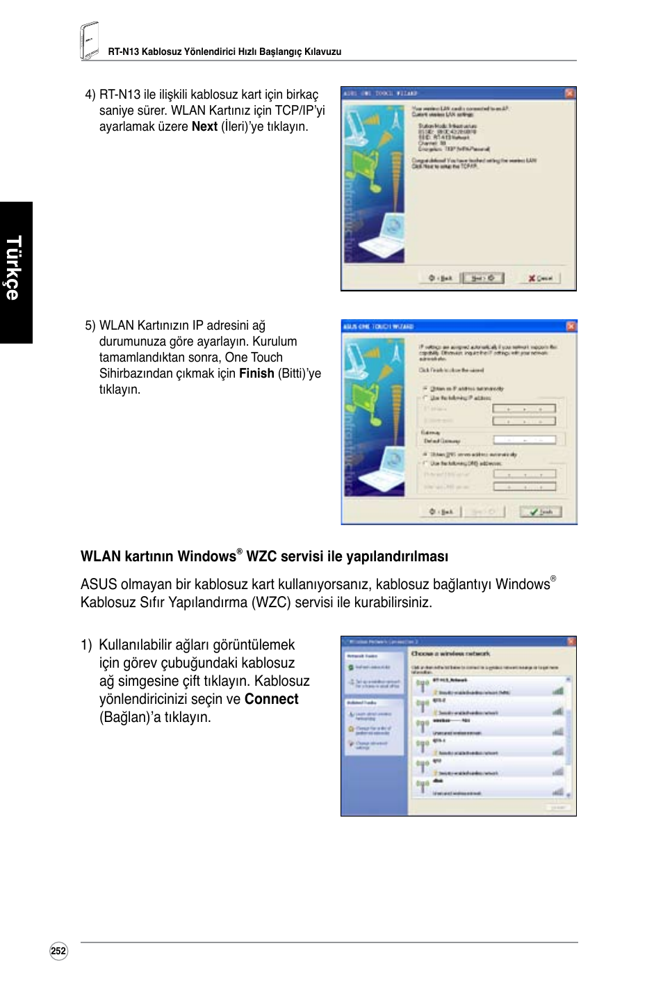 Türkçe | Asus RT-N13 User Manual | Page 363 / 379