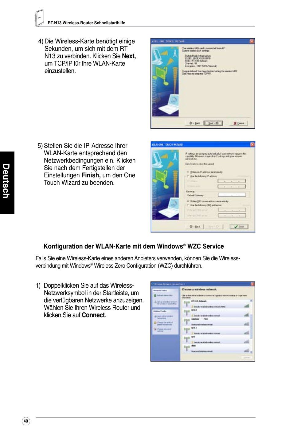 Deutsch | Asus RT-N13 User Manual | Page 41 / 379