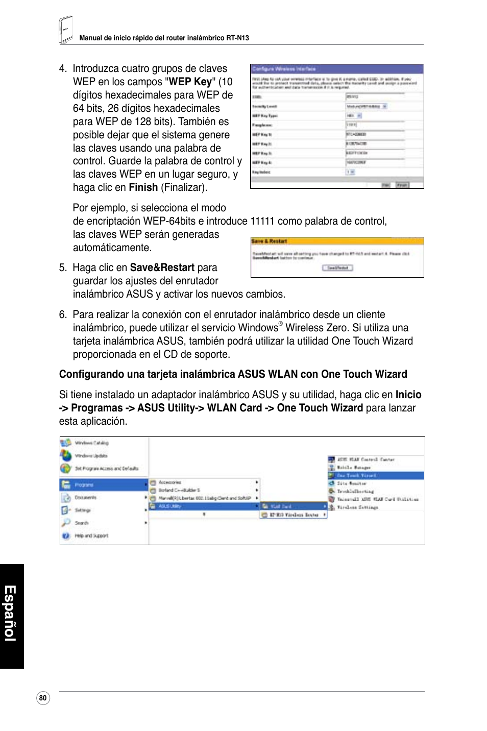 Español | Asus RT-N13 User Manual | Page 81 / 379