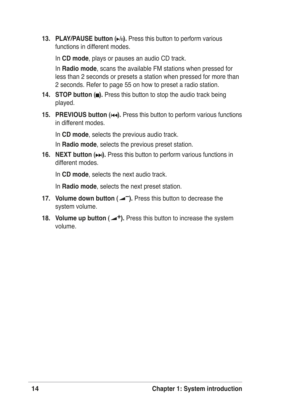 Asus T2-R User Manual | Page 14 / 120