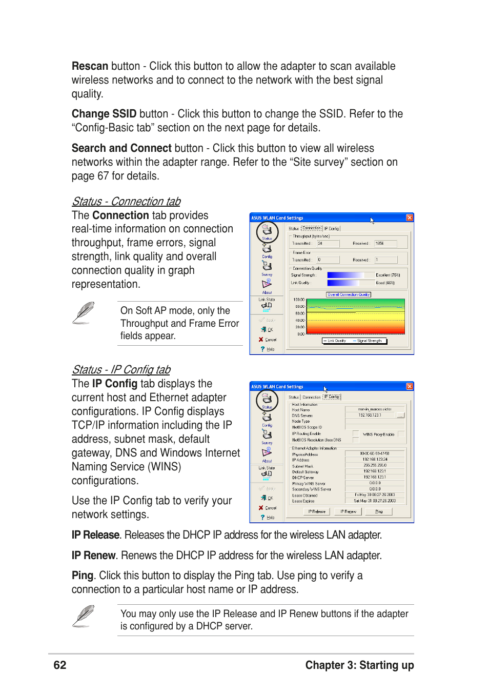 Asus T2-R User Manual | Page 62 / 120