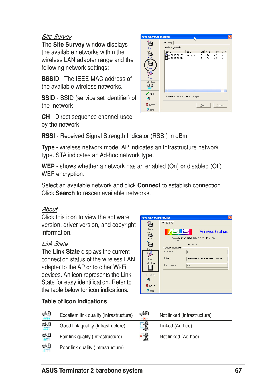 Asus T2-R User Manual | Page 67 / 120