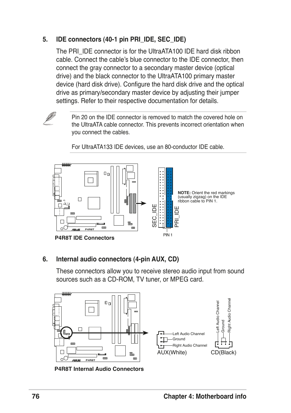 Asus T2-R User Manual | Page 76 / 120