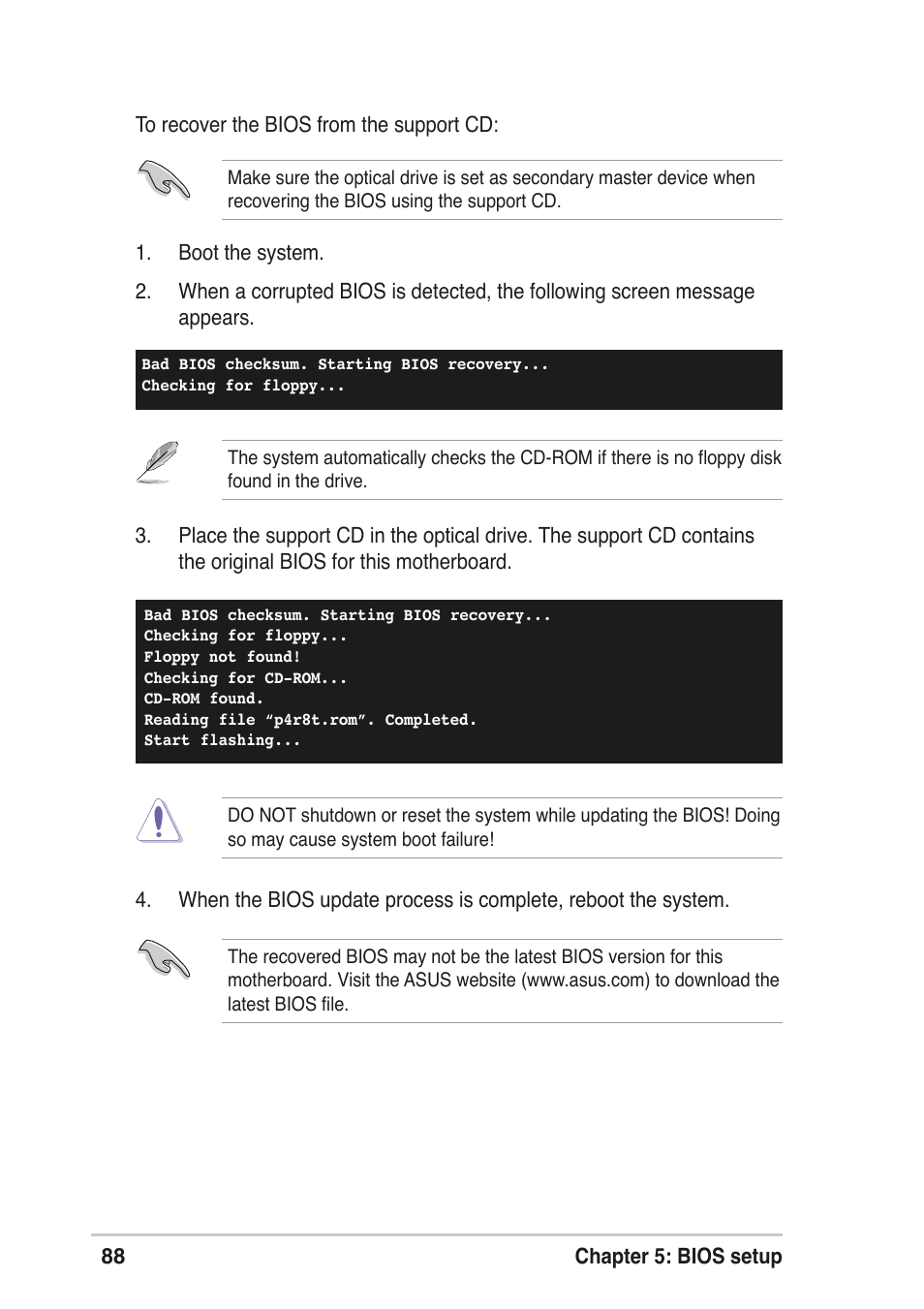 Asus T2-R User Manual | Page 88 / 120