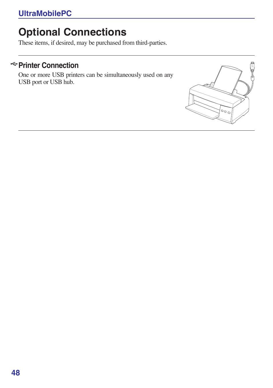 Optional connections | Asus R2Hv User Manual | Page 48 / 60