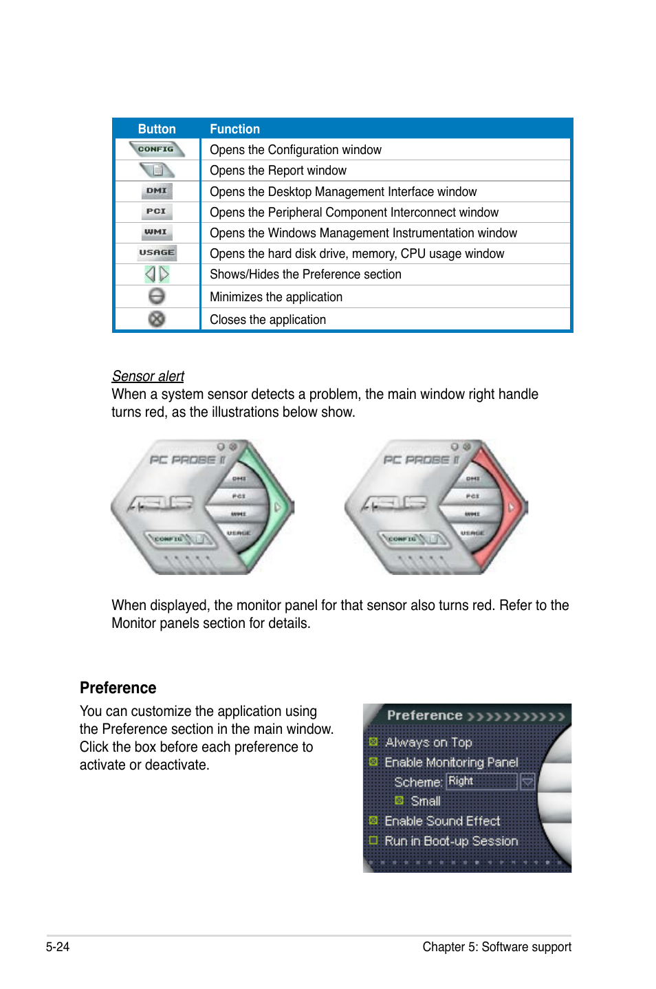 Preference | Asus M3N-HT Deluxe/Mempipe User Manual | Page 148 / 192