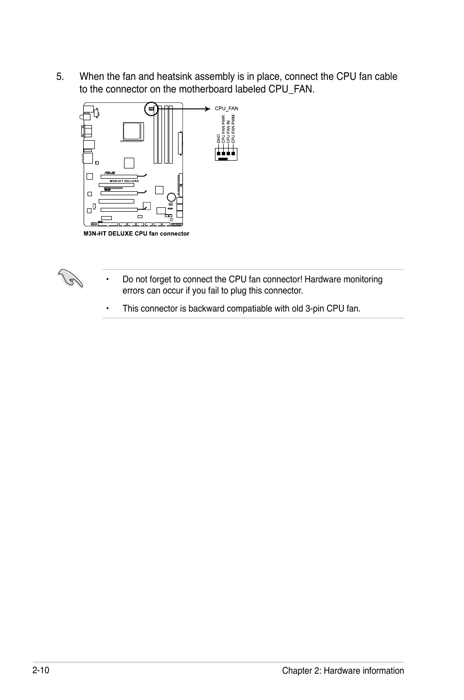 Asus M3N-HT Deluxe/Mempipe User Manual | Page 36 / 192