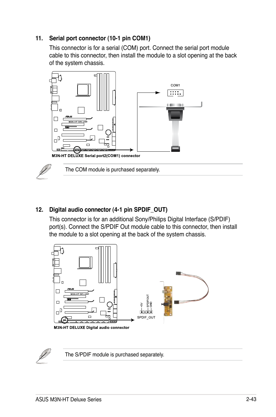 Asus M3N-HT Deluxe/Mempipe User Manual | Page 69 / 192