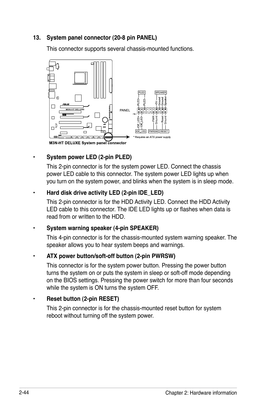 Asus M3N-HT Deluxe/Mempipe User Manual | Page 70 / 192