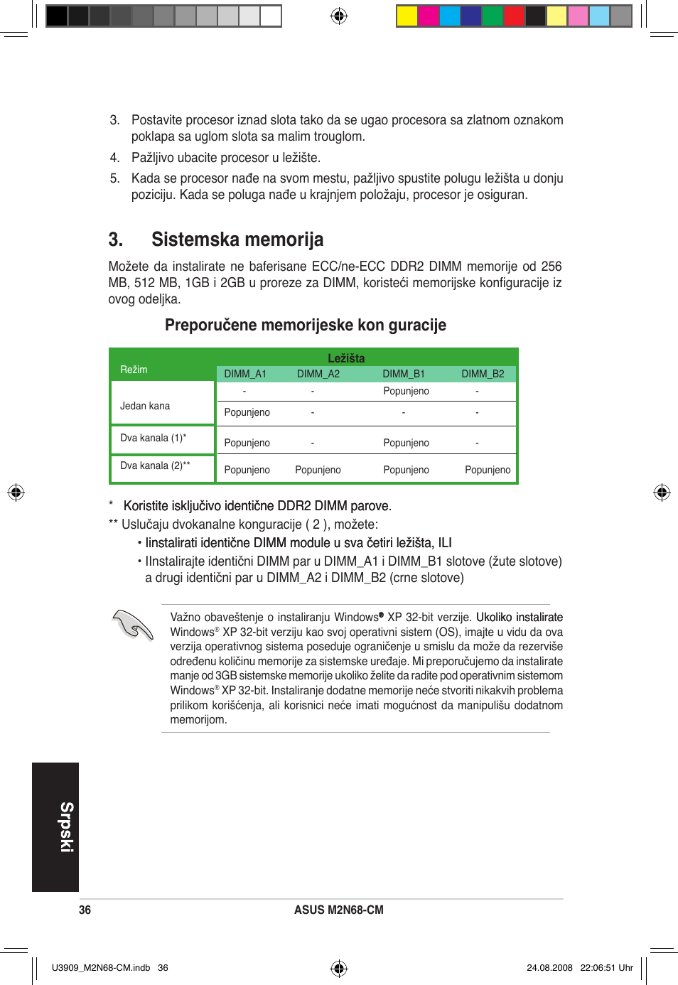 Asus M2N68-CM User Manual | Page 36 / 38