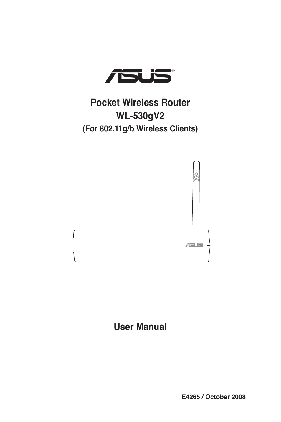 Asus WL-530g V2 User Manual | 30 pages