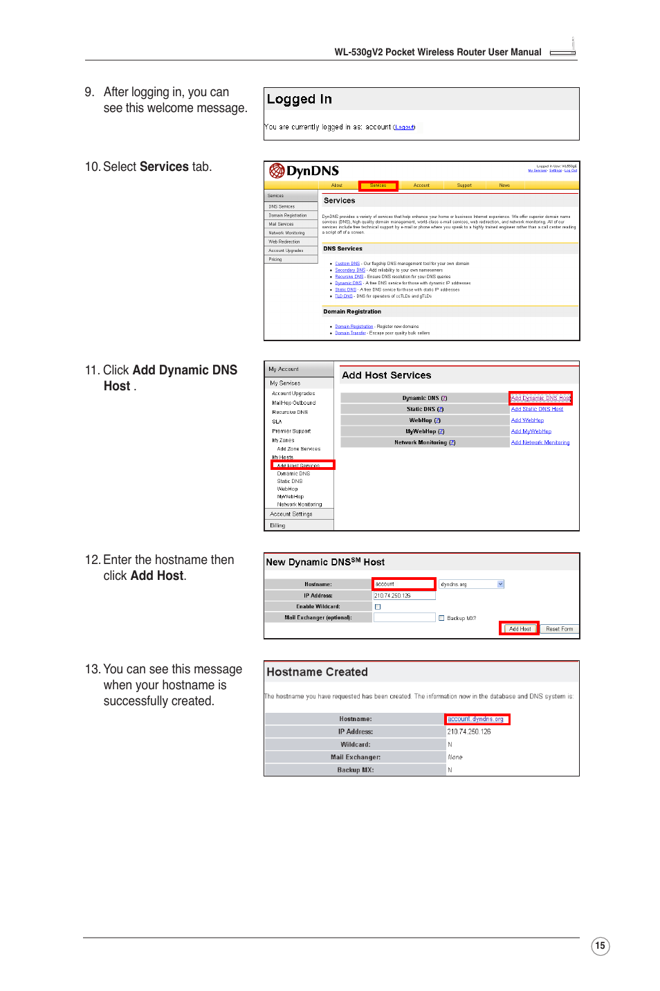 Asus WL-530g V2 User Manual | Page 17 / 30