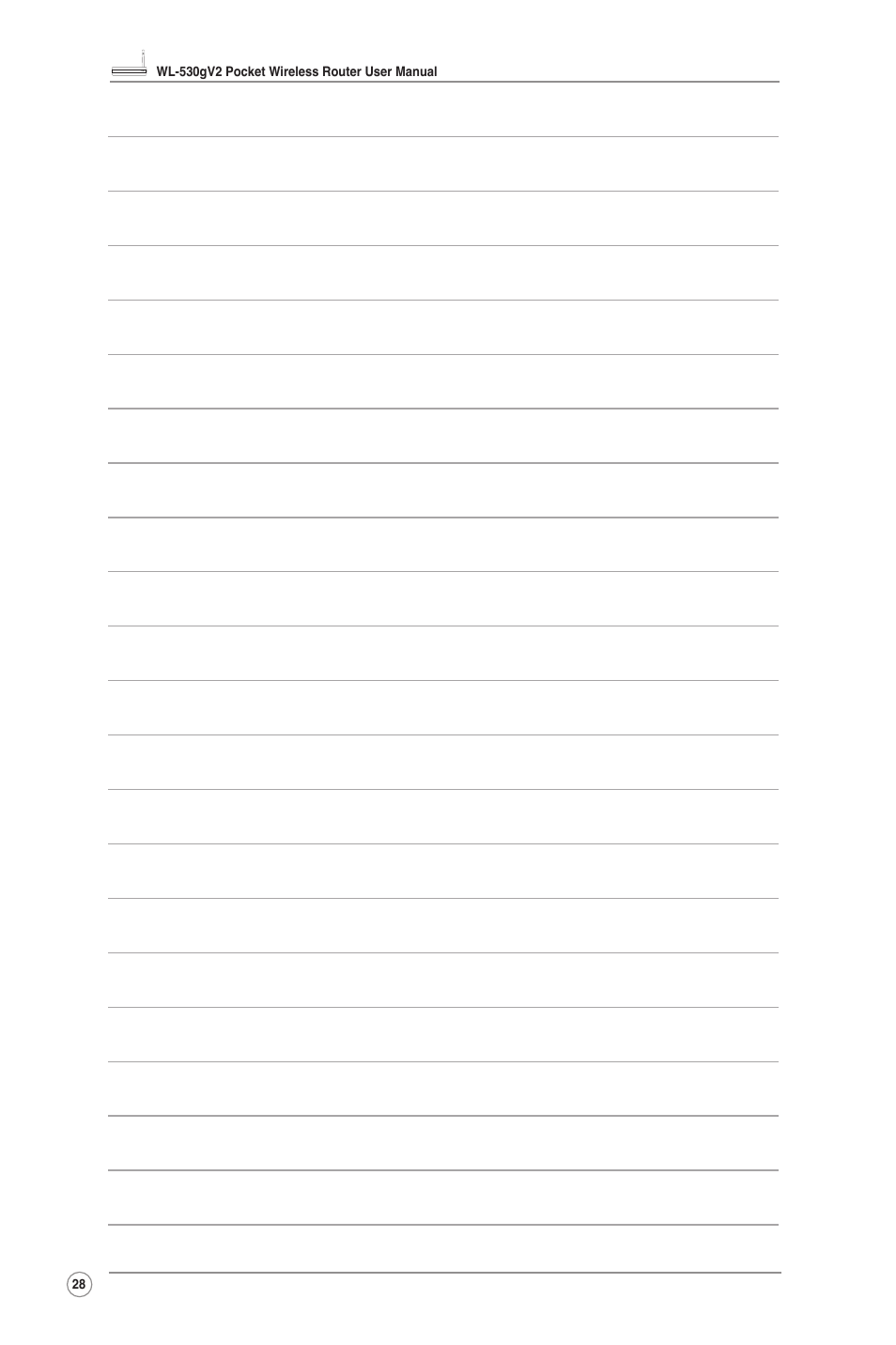 Asus WL-530g V2 User Manual | Page 30 / 30