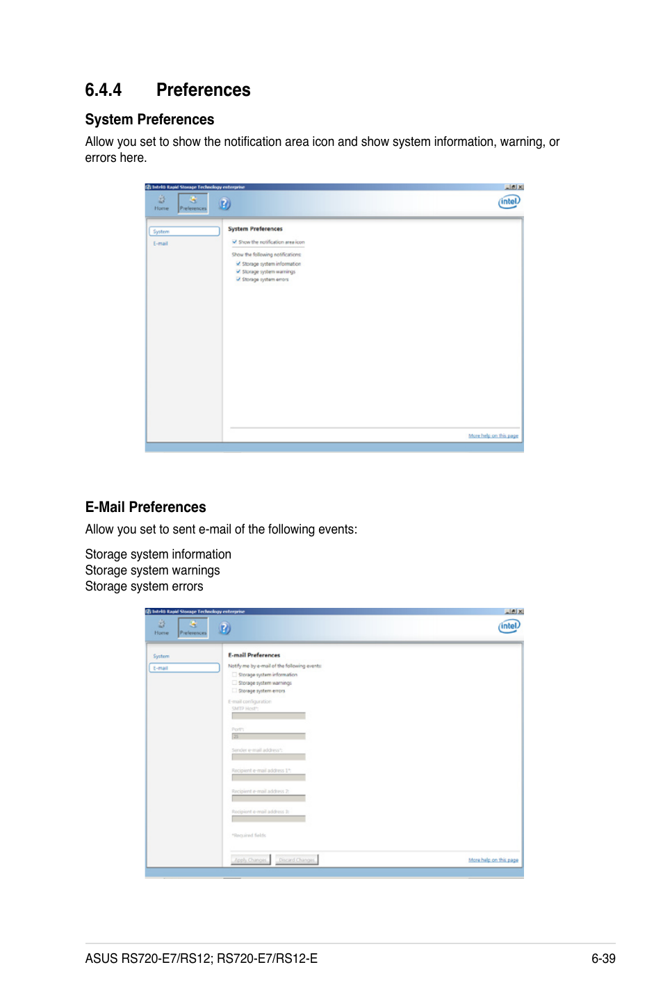 4 preferences, Preferences -39 | Asus RS720-E7/RS12 User Manual | Page 153 / 188