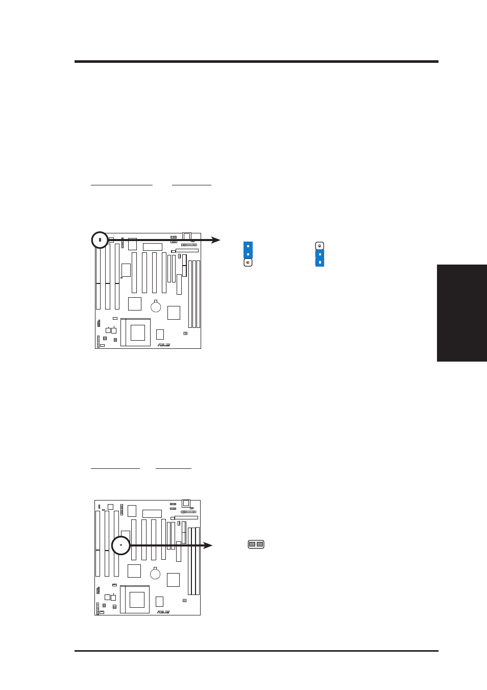 Iii. installation, Jumper settings | Asus TX97-L User Manual | Page 15 / 64