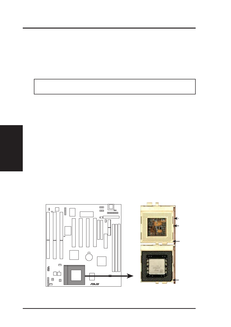 Iii. installation, Central processing unit (cpu), Zif socket 7 with pentium processor | Asus TX97-L User Manual | Page 22 / 64