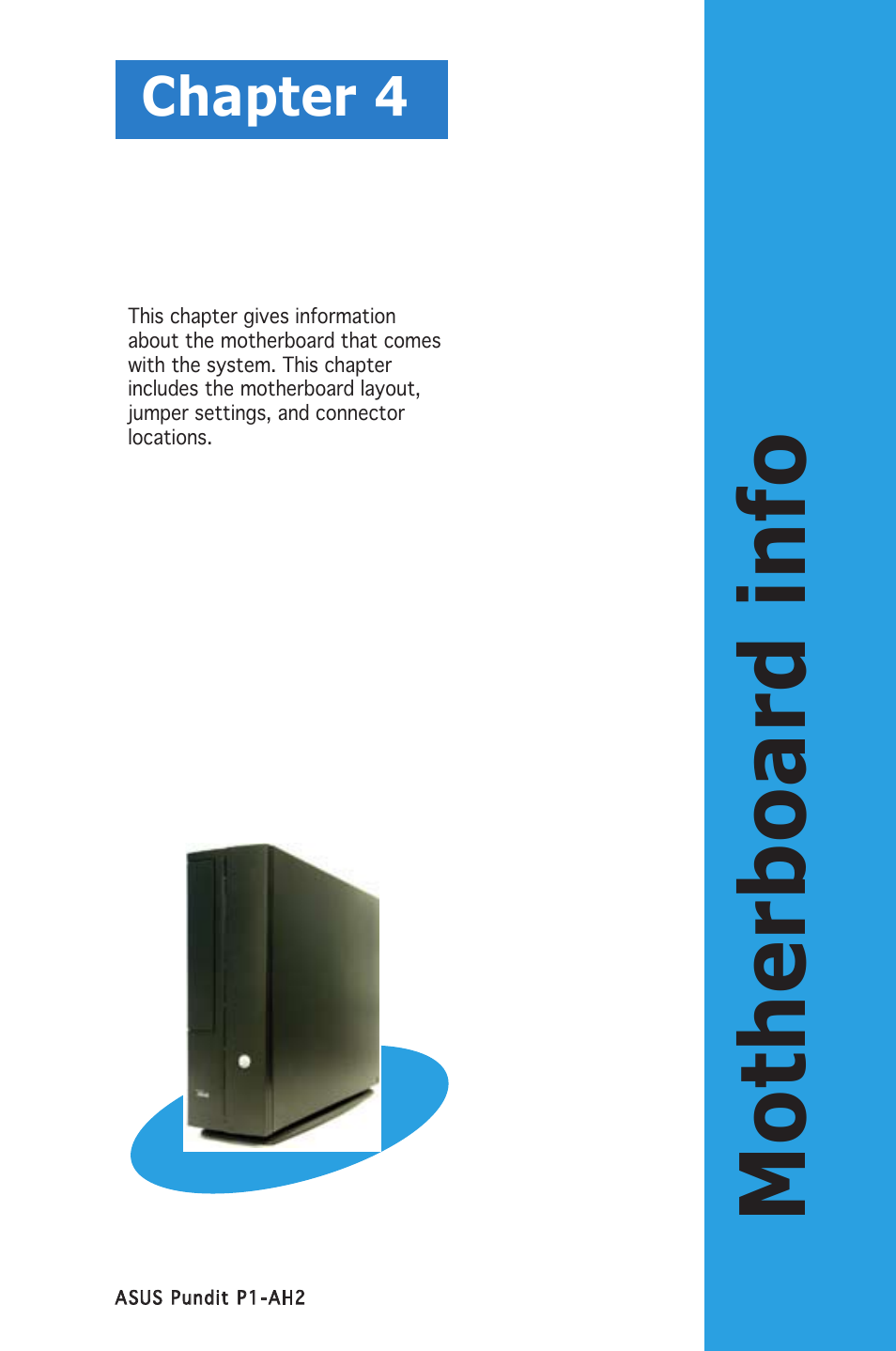 Motherboard info, Chapter 4 | Asus P1-AH2 User Manual | Page 50 / 93