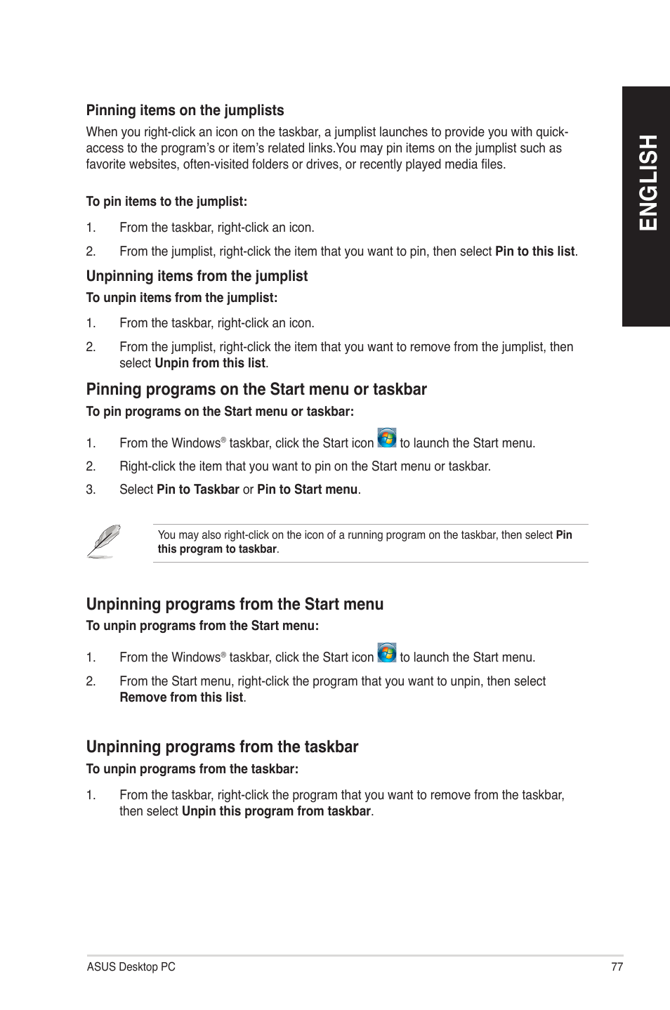 En gl is h en gl is h | Asus G10AC User Manual | Page 77 / 111