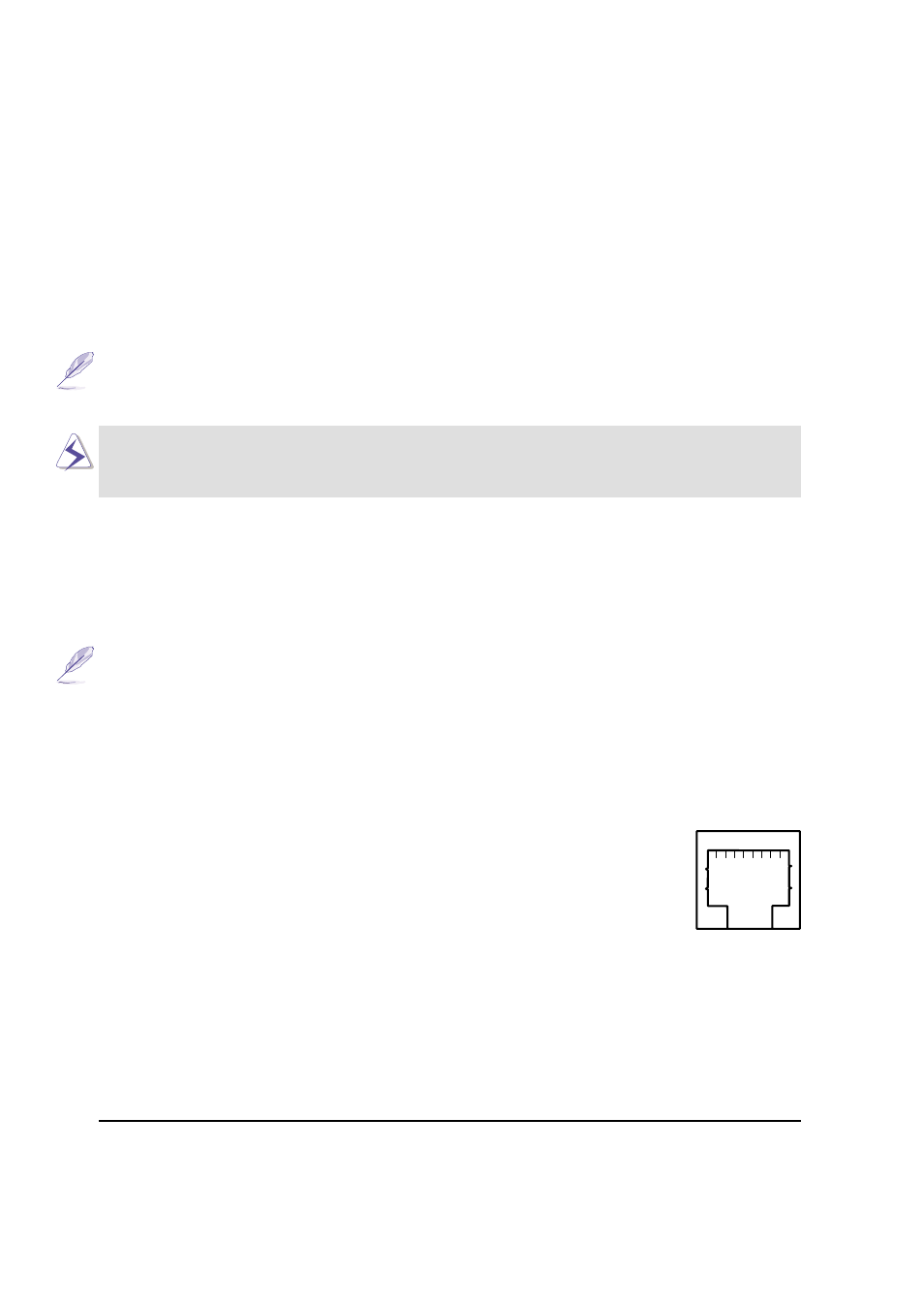 Modem and network connections (optional), Modem connection, Network connection | Asus L84B User Manual | Page 54 / 96