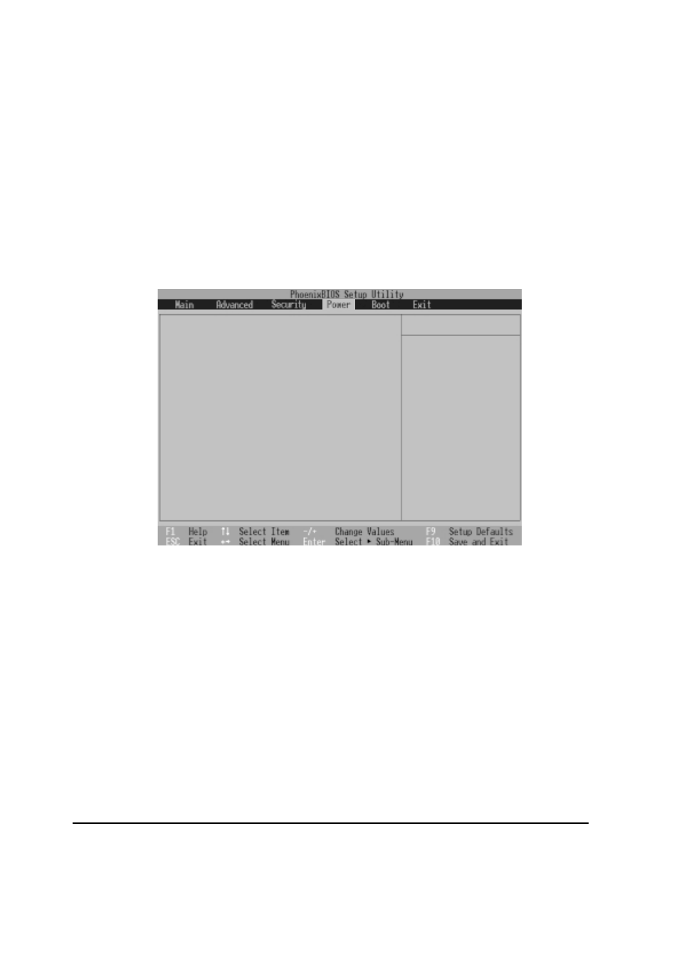 The power menu, 74 5. configuring the bios, Power savings: [customized | Asus L84B User Manual | Page 74 / 96