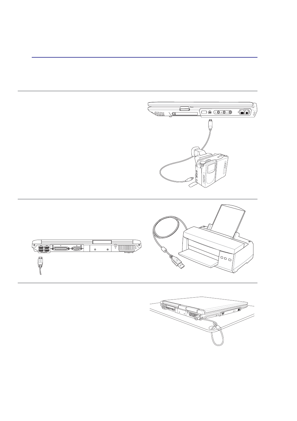 Optional connections (cont.) | Asus Notebook PC Hardware User Manual | Page 65 / 76