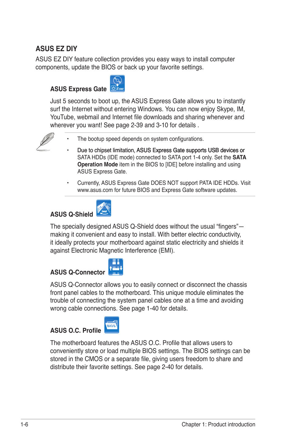 Asus ez diy | Asus M3A78 Pro User Manual | Page 18 / 116