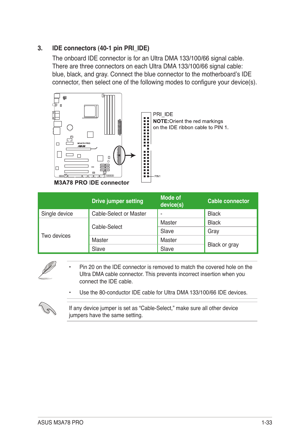 Asus M3A78 Pro User Manual | Page 45 / 116