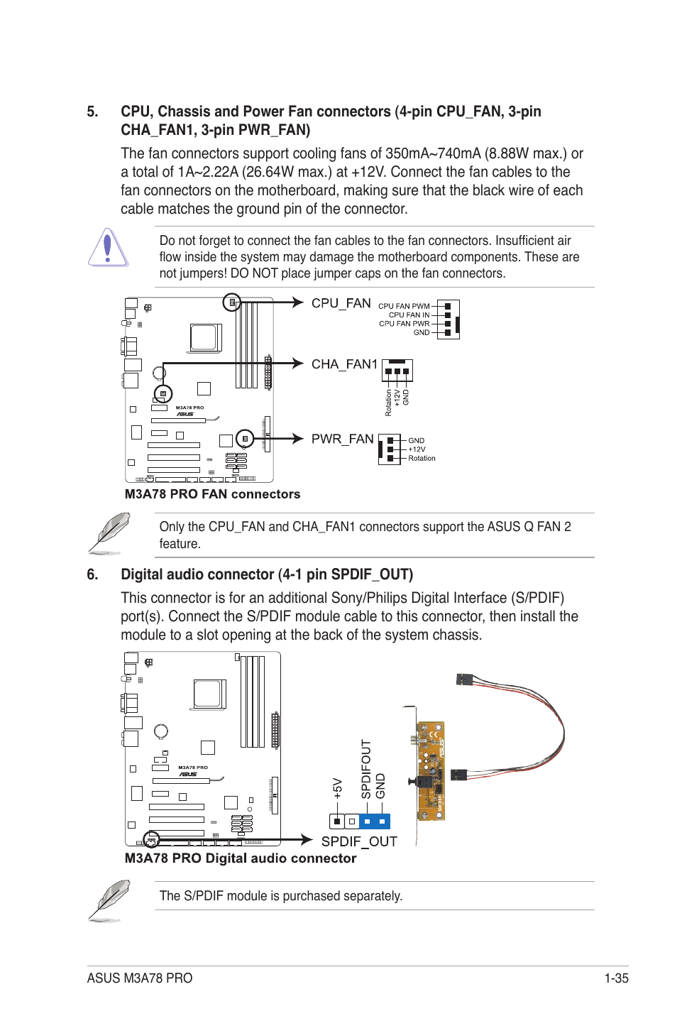 Asus M3A78 Pro User Manual | Page 47 / 116