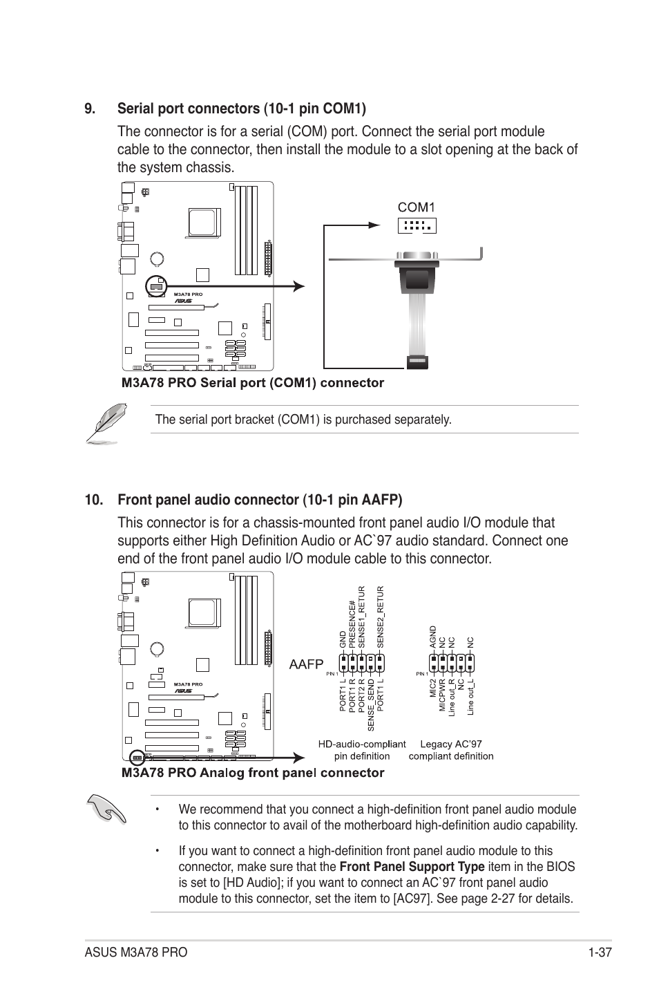 Asus M3A78 Pro User Manual | Page 49 / 116